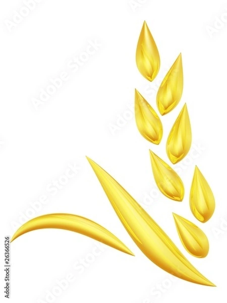 Obraz Gold wheat spike