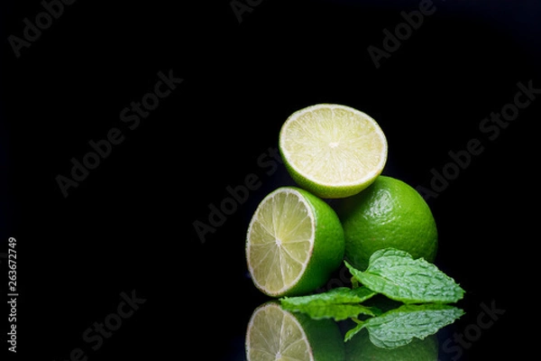 Fototapeta Lima Verde e Fresca