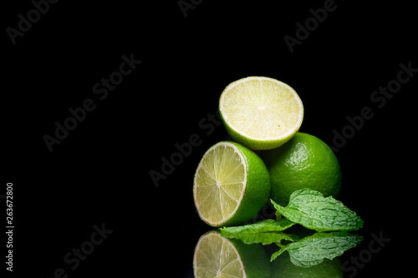 Fototapeta Lima Verde e Fresca