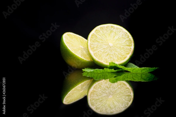 Fototapeta Lima Verde e Fresca