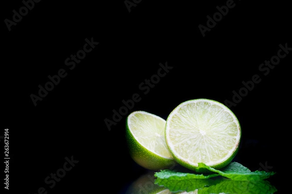 Fototapeta Lima Verde e Fresca