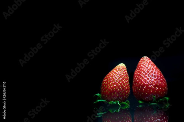 Obraz Morangos Frescos e Vermelhos