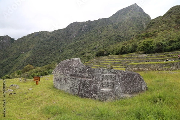 Obraz マチュピチュ　儀式の石