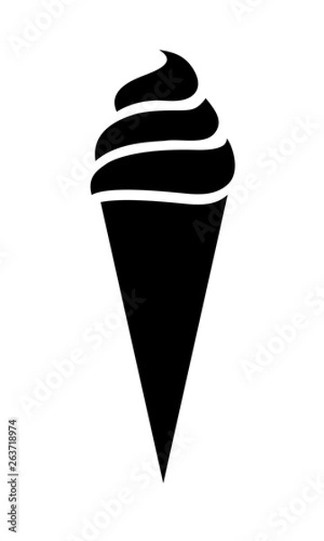 Obraz Ice cream icon