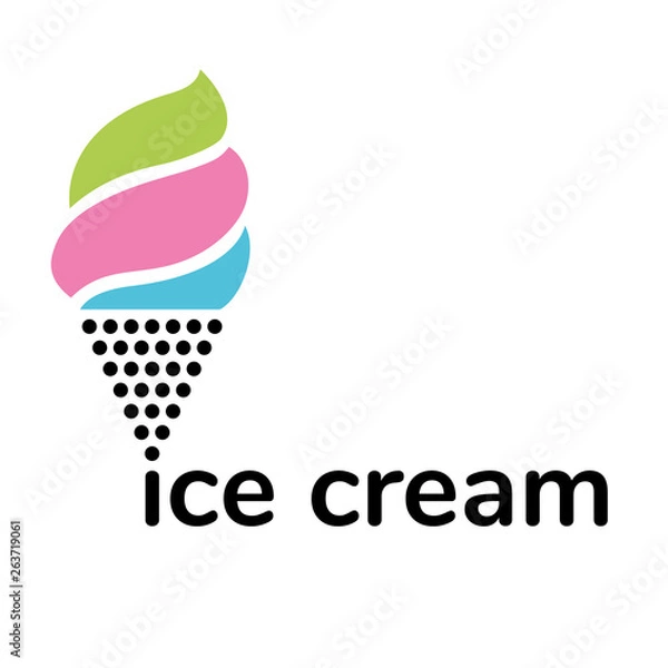 Obraz Ice cream icon