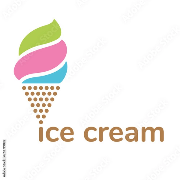 Obraz Ice cream icon