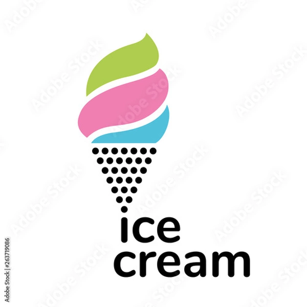 Obraz Ice cream icon