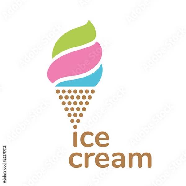 Obraz Ice cream icon