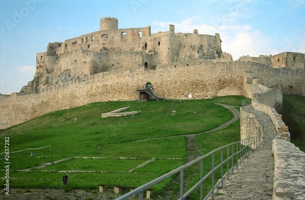 Obraz spiš castle (spisky hrad)