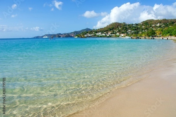 Obraz Clear beach, grenada