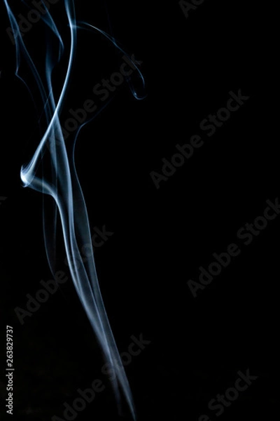 Fototapeta お香の細い煙