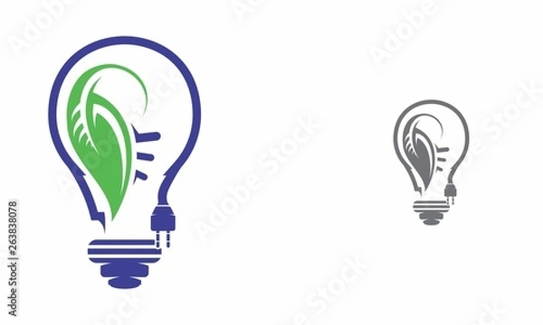 Fototapeta Save electric lamp 