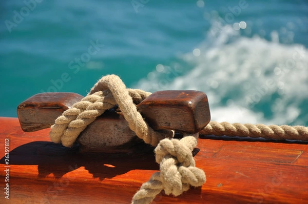 Obraz bitte d'amarrage