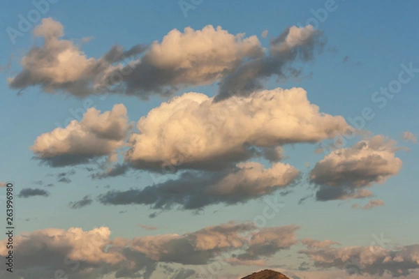 Obraz clouds over the sea