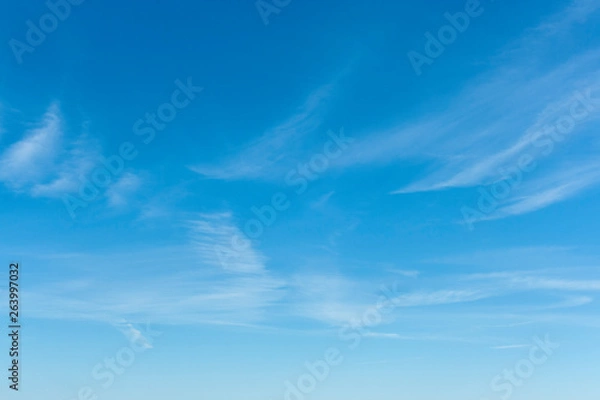 Obraz blue sky with clouds