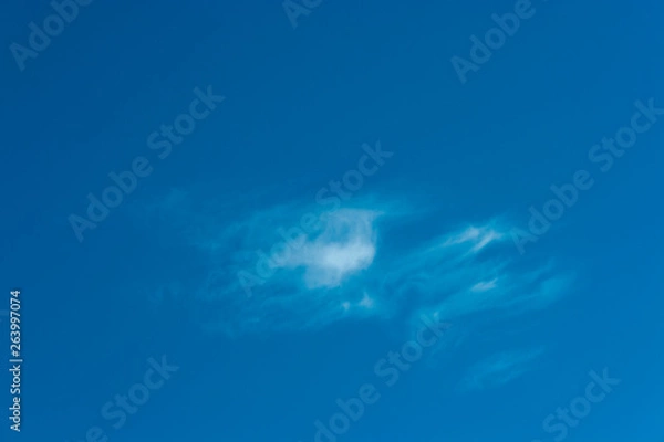 Obraz blue sky with clouds