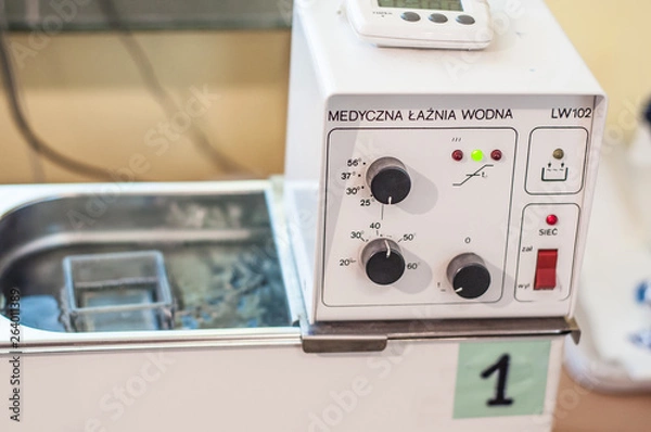 Obraz Laboratory equipment close-up