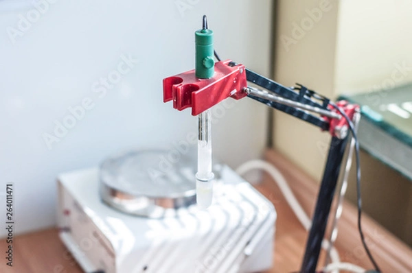 Obraz Laboratory equipment close-up