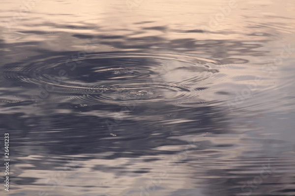 Fototapeta Wasserkreise