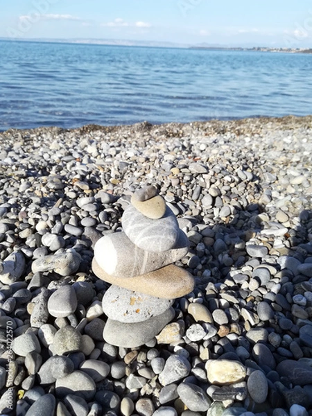 Obraz galets du lac leman