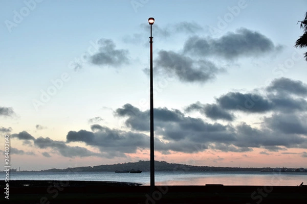 Obraz View of the Montevideo bay.