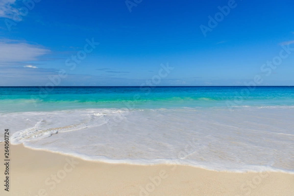 Obraz Horizon on indian ocean with sand beach