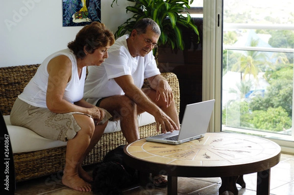 Obraz seniors et internet 4