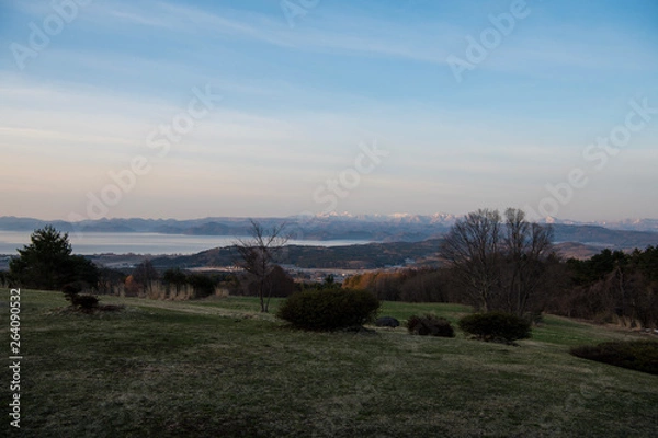 Fototapeta 猪苗代湖