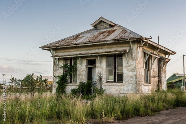 Obraz old abandoned house