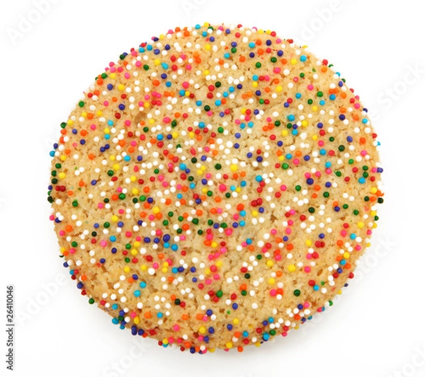 Obraz Sugar Cookie With Sprinkles