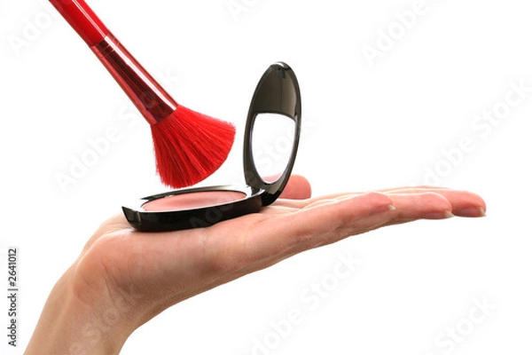 Obraz seria makijażu