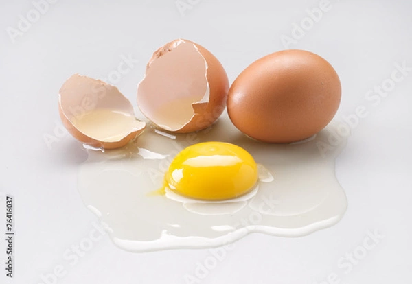 Obraz raw egg