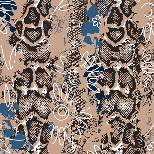 Obraz Animal print, leopard texture background