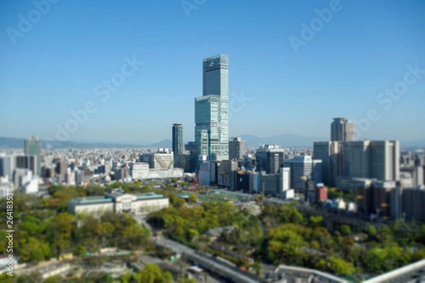Fototapeta 大阪　都市景観