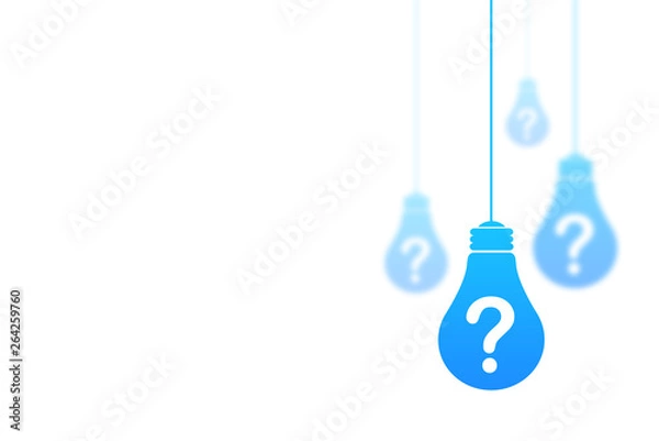 Fototapeta Question mark concept