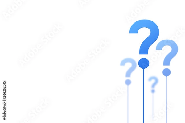 Fototapeta Question mark concept