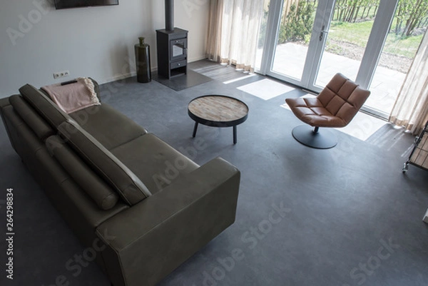 Obraz PVC flooring with decoration