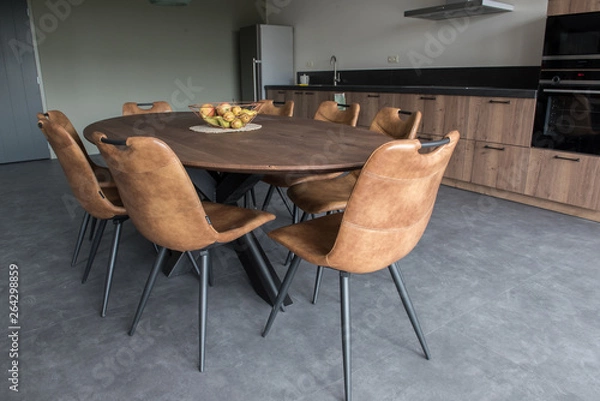 Obraz PVC flooring with decoration