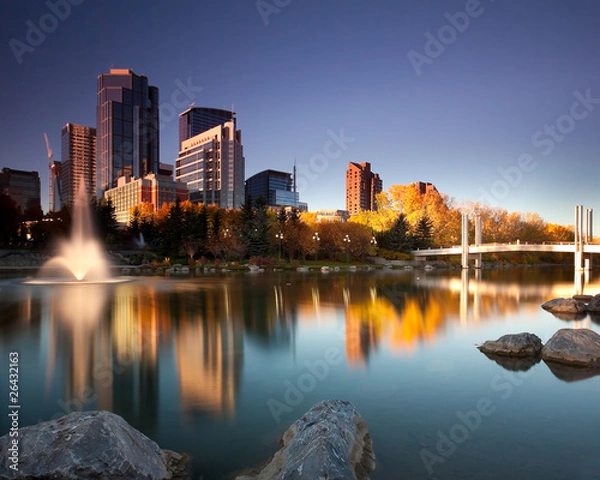 Obraz Calgary w centrum miasta