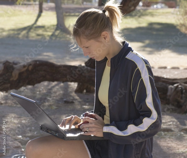Fototapeta lunch after the run
