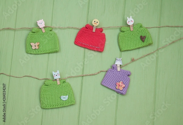 Obraz Crochet Doll Clothes