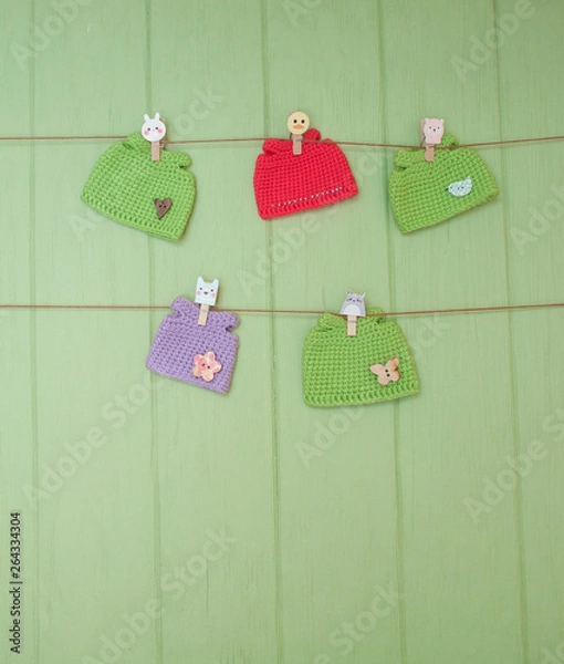 Obraz Crochet Doll Clothes