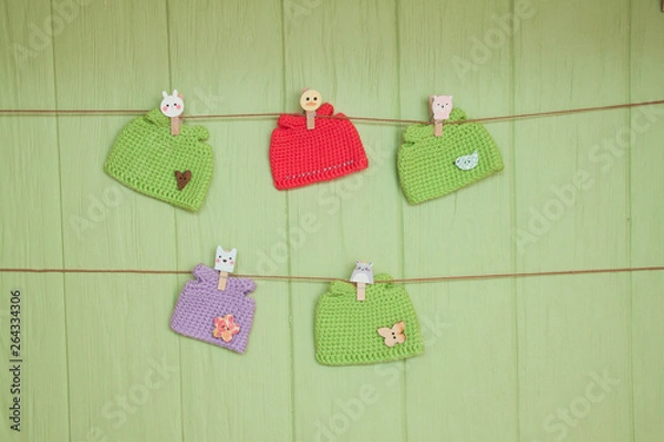 Obraz Crochet Doll Clothes