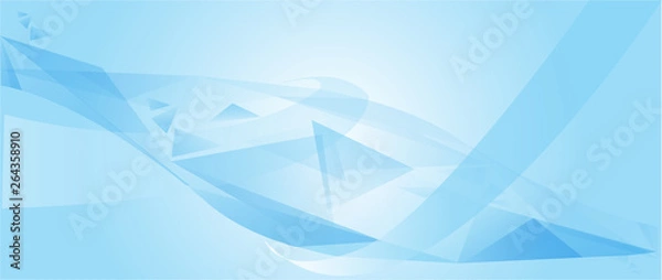 Obraz The abstract blue graphic for background content.