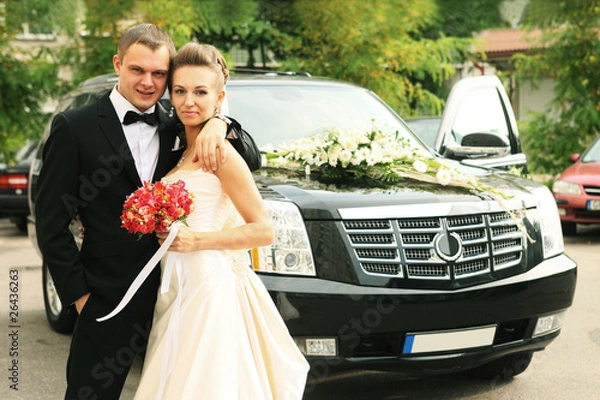 Obraz wedding car