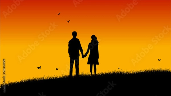 Obraz Kochająca para