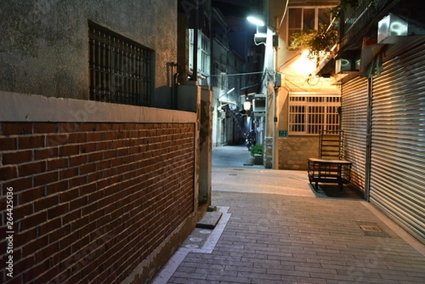 Obraz 台南　レトロな路地