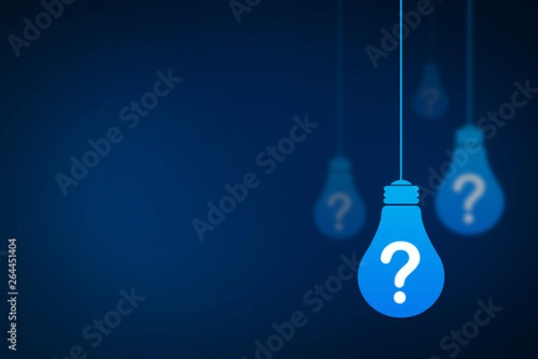 Fototapeta Question mark concept