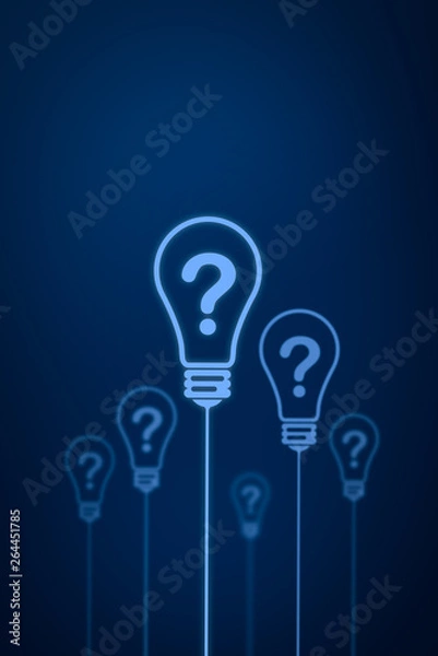 Obraz Question mark concept