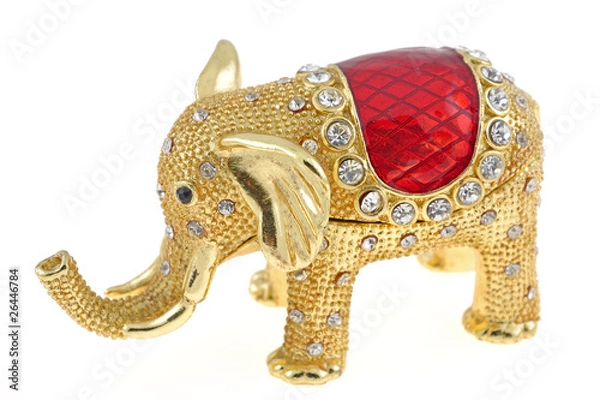 Obraz Elephant jewelry box